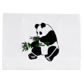 Grand Sac Cadeau Panda géant (Dos)