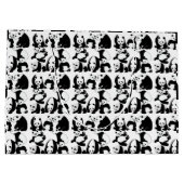 Grand Sac Cadeau Panda motif White BG (Dos)