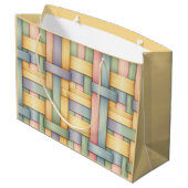 Grand Sac Cadeau Panier de Pâques (Dos Angle)