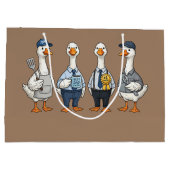 Grand Sac Cadeau Papa Oie (Dos)