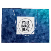 Grand Sac Cadeau Paper Shopping Bag with Replaceable Image (Dos)