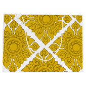 Grand Sac Cadeau Papier cadeau de mauvaise qualité. (Dos)