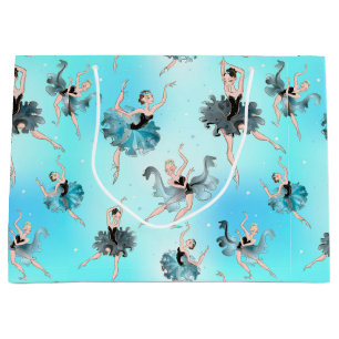 Grand Sac Cadeau Papier cadeau élégantes ballerines