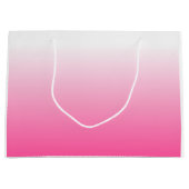 Grand Sac Cadeau Papier enveloppé Ombre Pastel Shades (Devant)