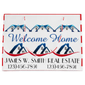 Grand Sac Cadeau Papier immobilier Fourre-tout (Devant)