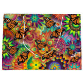 Grand Sac Cadeau Papillon (Devant)