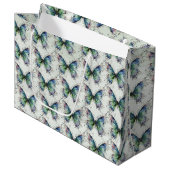 Grand Sac Cadeau Papillon (Devant Angle)