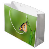 Grand Sac Cadeau Papillon de monarque (Dos Angle)