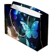Grand Sac Cadeau Papillon de nuit voltigeant (Dos Angle)
