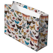 Grand Sac Cadeau Papillon vintage esthétique (Devant Angle)