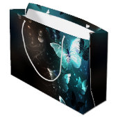 Grand Sac Cadeau Papillons nocturnes (Dos Angle)