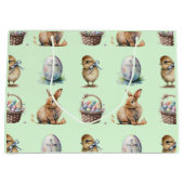 Grand Sac Cadeau Pâques (Devant)