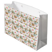 Grand Sac Cadeau Pâques, printemps (Dos Angle)