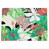 Grand Sac Cadeau Paradis floral II (Devant)