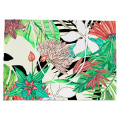 Grand Sac Cadeau Paradis floral II (Dos)