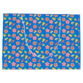 Grand Sac Cadeau Parapluies (Dos)