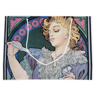 Grand Sac Cadeau Parfum, Alphonse Mucha