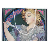 Grand Sac Cadeau Parfum, Alphonse Mucha (Dos)