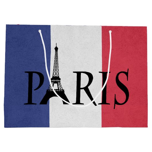 Grand Sac Cadeau Paris (Dos)