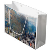 Grand Sac Cadeau Paris Boulevard, Claude Monet (Devant Angle)