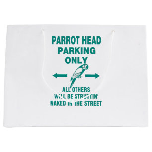 Grand Sac Cadeau Parking uniquement