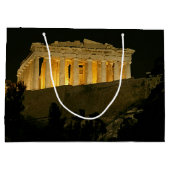 Grand Sac Cadeau Parthénon de nuit (Dos)