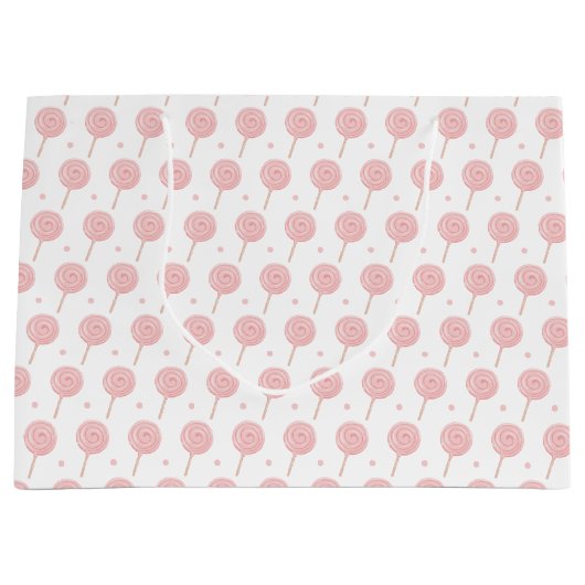 Grand Sac Cadeau Parti de Candyland (Devant)