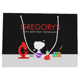 Grand Sac Cadeau Parti Kids Science Lab