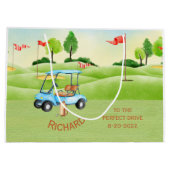 Grand Sac Cadeau Partie de retraite (Dos)