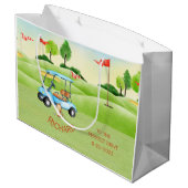 Grand Sac Cadeau Partie de retraite (Dos Angle)