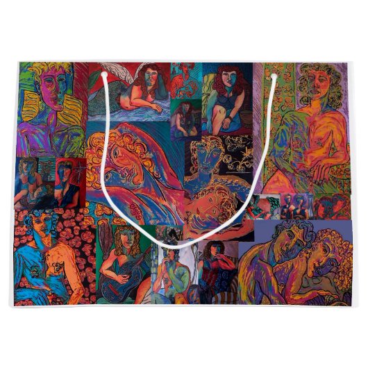 Grand Sac Cadeau Pas De Méchants Bits ! ! Fournitures de partie (Devant)