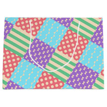 Pastel Damier Rayure Arc-en-ciel à pois Géométriqu