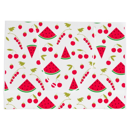 Grand Sac Cadeau Pastèque (Dos)