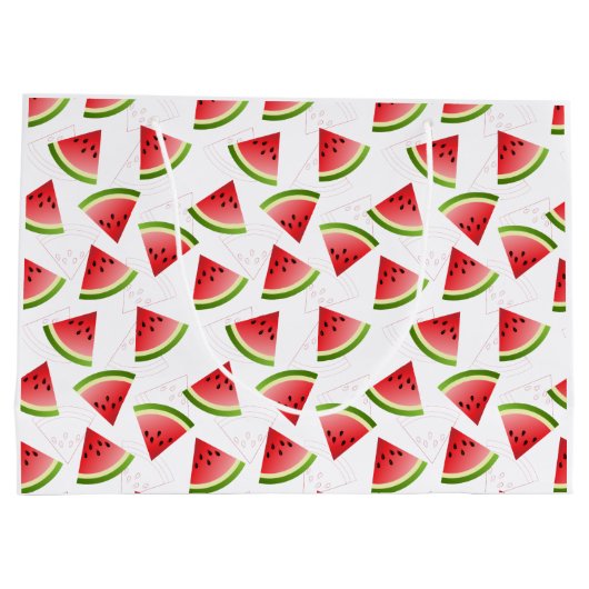 Grand Sac Cadeau Pastèque (Dos)