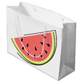 Grand Sac Cadeau Pâte de pastèque (Dos Angle)