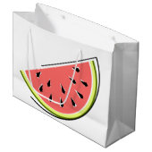 Grand Sac Cadeau Pâte de pastèque (Devant Angle)