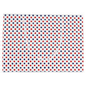 Grand Sac Cadeau Patriotic Dots Gift Bag (Dos)