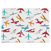 Grand Sac Cadeau Pattern de Colorful (Devant)