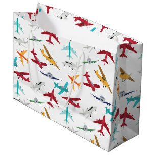 Grand Sac Cadeau Pattern de Colorful