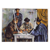 Grand Sac Cadeau Paul Cezanne - Les Joueurs De Cartes (Dos)