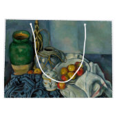 Grand Sac Cadeau Paul Cezanne - Vie morte avec pommes (Dos)