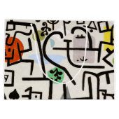Grand Sac Cadeau Paul Klee, Abstract Art (Dos)