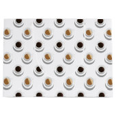 Grand Sac Cadeau Pause café. (Devant)