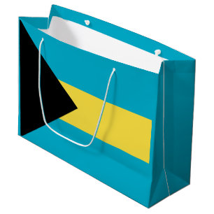 Grand Sac Cadeau pavillon des Bahamas