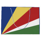 Grand Sac Cadeau pavillon des Seychelles (Dos)