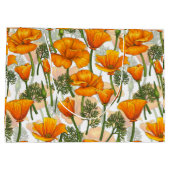 Grand Sac Cadeau Pavot de Californie (Dos)