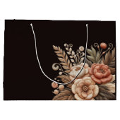 Grand Sac Cadeau Pays Fleurs occidentales (Dos)