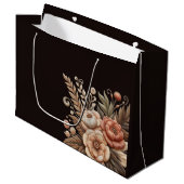 Grand Sac Cadeau Pays Fleurs occidentales (Devant Angle)