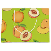 Grand Sac Cadeau Peach Pattern 4 (Devant)