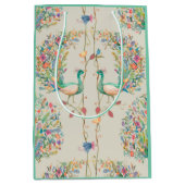 Grand sac cadeau Peacock Extraordinaire (Devant)